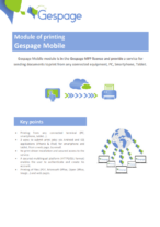 Gespage Mobile Module 4 • Gespage