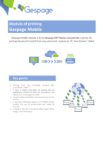 Gespage Mobile Module 3 • Gespage