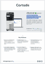 Embedded terminal for MFP LEXMARK 6 • Gespage
