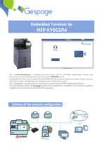 Embedded terminal for MFP KYOCERA 2 • Gespage