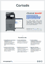 Embedded terminal for MFP SHARP 8 • Gespage