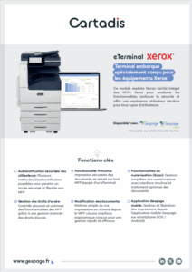 Embedded terminal for MFP XEROX 1 • Gespage