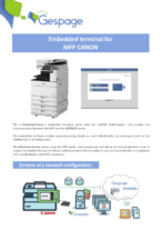 Embedded terminal for CANON 1 • Gespage