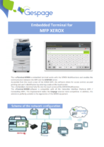 Embedded terminal for MFP XEROX 12 • Gespage